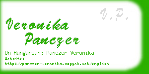veronika panczer business card